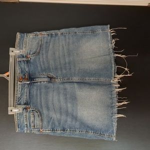 Maurices Jean Mini Skirt Size 12